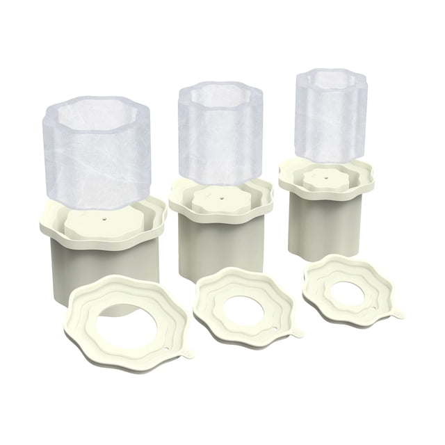 ZZHZGZ Canada Sale Silicone for Ice Spheres and Large Cubes Easy Release Tray