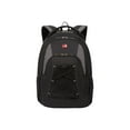 thumbnail image 2 of SwissGear 11862415 Polyester Bungee Backpack - Black & Grey, 18.5 in., 2 of 10