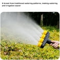thumbnail image 4 of Advancent Rociador de jardín Rociador de agua ajustable rotativo Jardinería Riego de múltiples cabezales Boquilla de riego de flores de verduras Jardín y Patio 5 cabezas Advancent HA084332-03B, 4 of 6