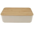 thumbnail image 2 of WOODEN LID BUTTER DISH - LARGE CAPACITY, MODERN DESIGN, FRESHNESS KEEPER,STORAGE BOX, 2 of 8