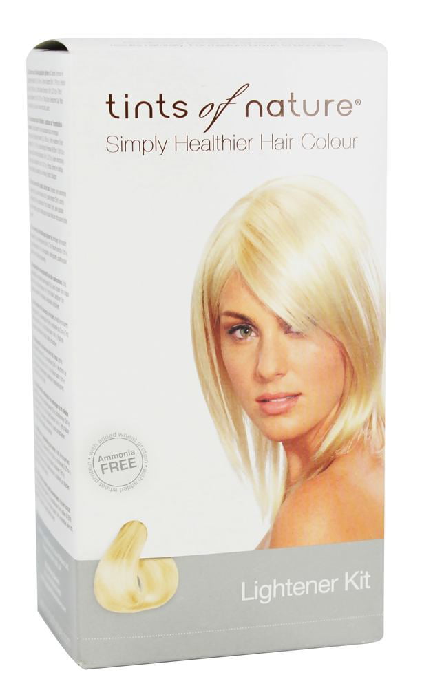ihærdige Genre videnskabsmand Tints Of Nature - Conditioning Permanent Hair Lightener for Medium Brown to  Blonde Hair - Walmart.com