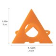 thumbnail image 3 of 10 Pcs Cone Support Stand ABS Plastic Painting Stand Pyramid Riser for Cabinet Doors, 3 of 7