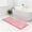 Candy Pink, variant on Long Cute Scalloped Bathroom Rugs Runner, Fun CandyPink Plush Microfiber Scallop Bath Mats Non Slip Washable Quick Dry Absorbent, Rug Carpet for Bathtub Sink Laundry Room Bedroom, 24x59