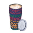 thumbnail image 3 of Vaso de acero inoxidable con tapa y orgullo indígena, para el mes de la herencia indígena, de 20 oz, taza térmica portátil, 3 of 7