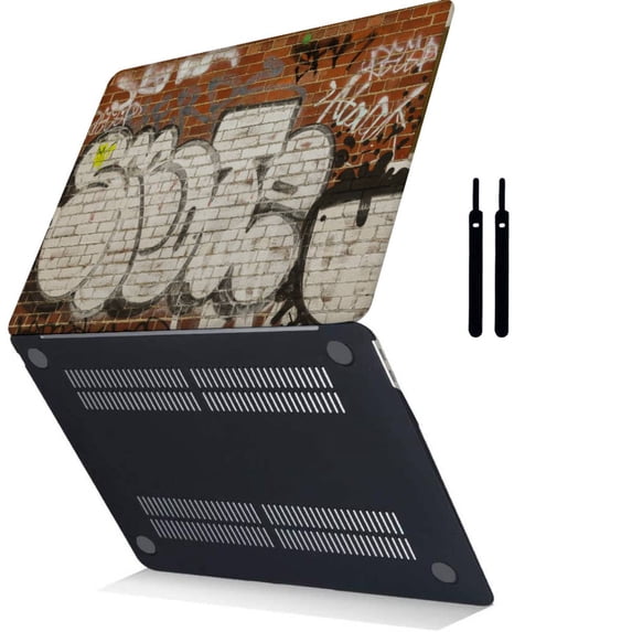 Hard Shell Cover for MacBook Pro 15 inchs with Touch ID Cable Tie Model: A1707&A1990 (Painting A 0354)