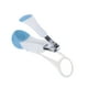 thumbnail image 3 of Cortaúñas seguro para bebés Cuidado de uñas Steady Grip Cortaúñas infantil Cortaúñas seguro para bebés con lupa (azul), 3 of 6