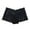 Black, variant on Women's Elegant Lace Boyshorts Breathable Hollow Out Underwear With Comfort Fit Design, S, White