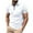 White, variant on fatyb Short Sleeve Shirts Mens Quarter Zip Casual Summer T Shirts for Men Lightweight Golf Collar Tops