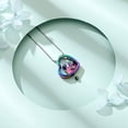thumbnail image 3 of Dad Cremation Jewelry for Ashes - Heart Pendant Memorial Urn Necklace Ashes Holder For Dad / Papa /Grandfather/Father/Grandpa, 3 of 4
