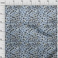 thumbnail image 2 of oneOone Viscose Chiffon Fabric Leopard Animal Skin Decor Fabric Printed BTY 42 Inch Wide, 2 of 4