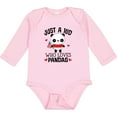 thumbnail image 3 of Inktastic Panda Lover Gift Boys or Girls Long Sleeve Baby Bodysuit, 3 of 5