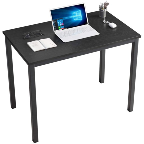 Soges 31.5" Small Desk Computer Desk Home Office Table Writing Desk Black