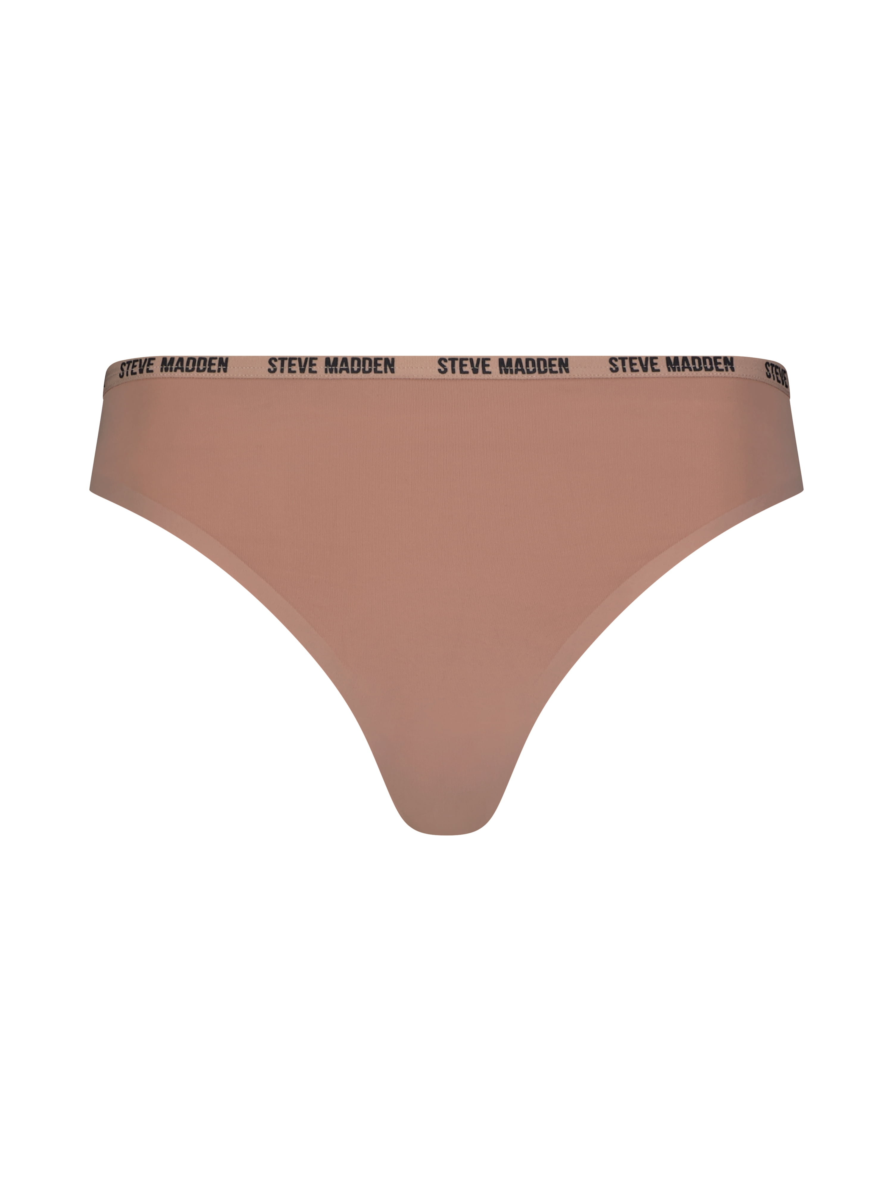Steve Madden Women's Microfiber Thong Panties, 5-Pack, Sizes S-XL