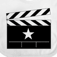 thumbnail image 4 of Inktastic Director Movie Clapboard Boys or Girls Baby Bib, 4 of 4