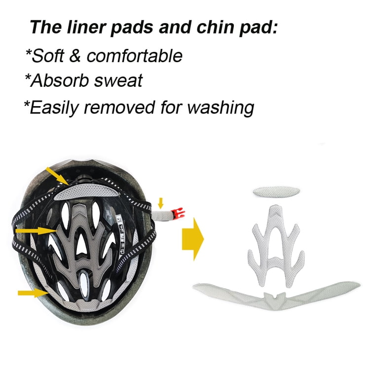 Upanbike Adult Men Bike Helmet with Removable Chin Pad photo 7