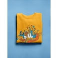 thumbnail image 3 of 4Th July Hand Drawn Text Sweatshirt Men -Image by Shutterstock, Male x-Large, 3 of 4