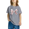 thumbnail image 4 of RXIRUCGD T-shirt Imprimé Halloween pour Enfants Garçons Filles Mode Mignon Col Rond Manches Courtes (Gris, Taille : 3 Ans), 4 of 4