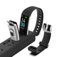 thumbnail image 4 of maytalsory Fitness Tracker Activity Tracker Watch with Heart Rate Monitor Waterproof Sleep Monitor Step Counter for Women Men Black, 4 of 9