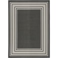 thumbnail image 2 of Nourison Horizon Indoor/Outdoor 5' x 7' Black Modern Rug, 2 of 11