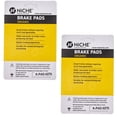 thumbnail image 2 of Niche Rear Brake Pad Set for Husqvarna FE350 Organic Motorcycle 2 Pack 519-KPA2492D, 2 of 5