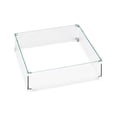 thumbnail image 1 of Hiland AWS-SQ22 Fire Pit Glass Square Wind Screen, Square, Clear, 1 of 8