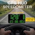 thumbnail image 3 of TIMIFIS Hud Indicator 5.5 Inch Gps Speedometer Odometer Hud Digital Display,with Over Speeding Alarm for All Vehicle Auto Truck Bicycle Motorcycle,Speed, Driving Mileage Vehicle GPS, 3 of 9