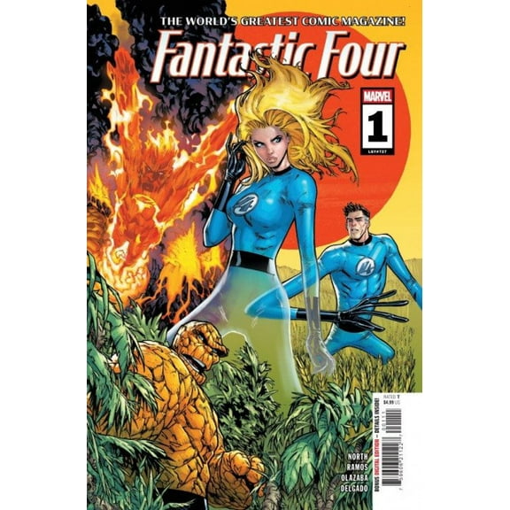 Fantastic Four (8th Series) #1 VF ; Marvel Comic Book