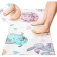 thumbnail image 4 of Coolnut Colored Easter Eggs Bathroom Rugs Bath Mat 39 x 20 Inch Non-Slip Extra Soft and Absorbent Shaggy Bath Carpet for Tub, Shower, Bathroom Home Decor Gifts, 4 of 7
