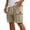 Beige, variant on Nestiefly Men's Cargo Shorts - Cotton Elastic Waistb Drawstring Big & Tall Relaxed Fit Workout Athletic SweatShorts with Pockets Light Gray XL