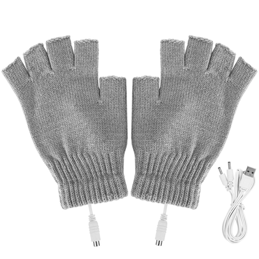 Gants Chauffants Hiver - Extérieur, Vélo, Anti-Vent, Tactile - Homme Gris - Gants De Sport - Achat & Prix