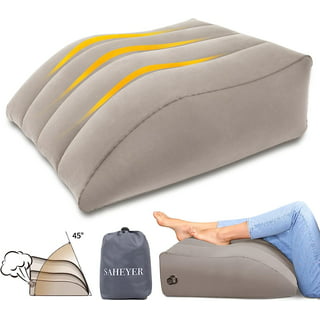Circa Air Inflatable Knee Pillow for Side Sleepers, Travel Knee Pillow  Between Legs for Sleeping, Orthopedic Sciatica Pain Relief Pillow, Leg  Pillow