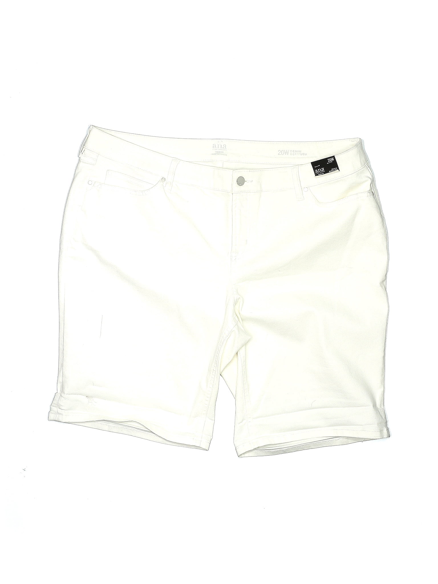 Plus Denim Shorts 