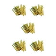 thumbnail image 1 of Yuarrent Paquete de 100 Twists Ties Wire Party Wedding Engagement Pops Biscuits Cookies Candy Sealing Binding Pack Accesorios Type2 NO2, 1 of 6