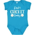 thumbnail image 3 of Inktastic Dad's Cricket Buddy Boys or Girls Baby Bodysuit, 3 of 5