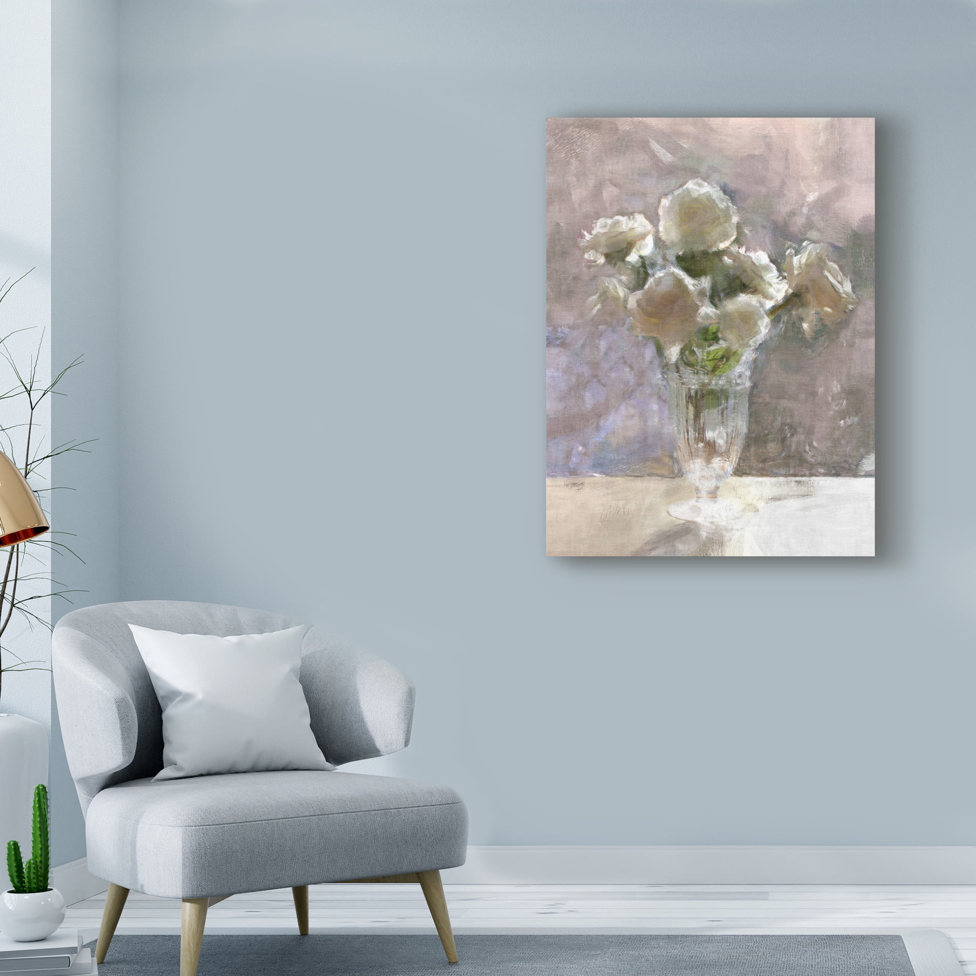 Trademark Fine Art 'Roses in the Sun' Canvas Art by Noah Bay