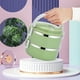 thumbnail image 5 of Inteprter Contenedor de comida apilable de acero inoxidable a prueba de fugas para adultos y niños, fiambrera grande Mostrada Verde 2 capas Inteprter HA008527-06, 5 of 6