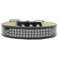 thumbnail image 3 of Dog, Puppy  Pet Ice Cream Collar, "Three Row Clear Crystal Rimsets", 3 of 5
