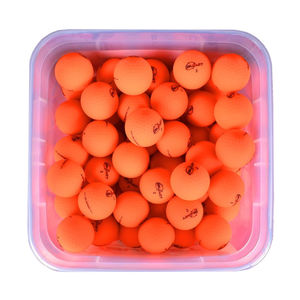 Bullet .444 Distance Matte Colored Golf Balls [96-Ball]