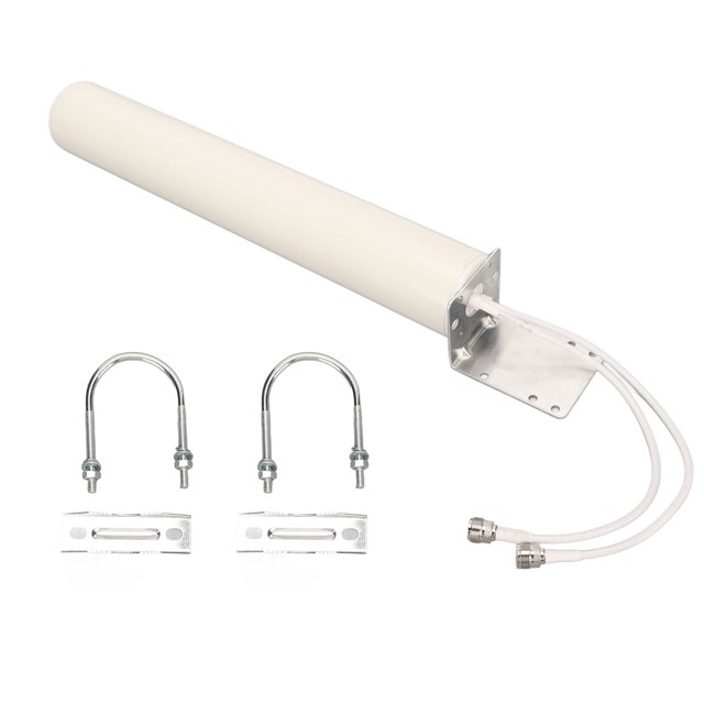 Antena 4G 5G Exterior ANGGREK 698 A 960 Mhz 18DBi Ganancia N Interfaz Hembra