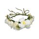 thumbnail image 2 of 4x Diademas de Guirnalda, Corona Floral Nupcial, para Mujeres Y Niñas. Accesorios para El Cabello con Cinta, Corona de Flores, Diadema de Corona de 4 piezas, 2 of 7