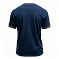 thumbnail image 4 of Mens USA Soccer Jersey Crew Neck Football Graphic Tees Breathable Fan Wear Summer Shirts Royal Blue XXXL, 4 of 4