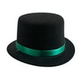 thumbnail image 1 of Dog Costume Top Hat Black Fabrics Funny Hat Pet Formal Accessories for Cat Kitten Dog St. Patricks Party Supplies, 1 of 6