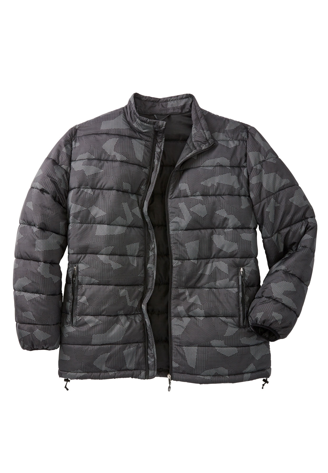 Kingsize Sport Collection Mens Big & Tall Lightweight Packable Puffer