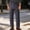#41-Gray, variant on Men Pure Cotton Multi‑Zipper Cargo Pants Straight Leg Casual Work Trousers With Multiple Side Pockets For Fall Daily Black M Gift