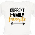 thumbnail image 4 of Inktastic Current Family Favorite Boys or Girls Long Sleeve Baby Bodysuit, 4 of 5