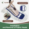 thumbnail image 6 of Eyliden Microfiber Dust Mops for Hardwood Floors Wet & Dry Cleaning, Sweeper with Total 2 Mop Pads, 6 of 9