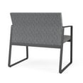 thumbnail image 5 of Lesro Gansett Steel and Fabric Waiting Room Guest Bariatric Chair in Charcoal/Gray/Castillo Metal, 5 of 5