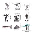 thumbnail image 3 of Children Toys Model Set Figure Decoration Simulation Assembly Birthday Decorative Collection Accessory Living Room, 3 of 8