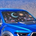 thumbnail image 2 of Yuyamidu Sun and Moon Car Sunshade for Windshield Sun Shade Car Interior Accessories Flower Automotive Sun Protection Visors Butterfly Car Windshield Cover, 2 of 7