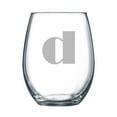 thumbnail image 4 of 4-pc Broadway Personalized 15 oz Stemless Wine Glass, Letter S, 4 of 10